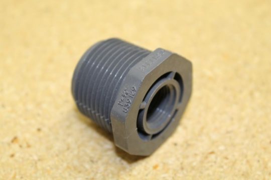 Fitting-1" X 3/8" PVC Reducing Bushing MPT X FPT SCH 80