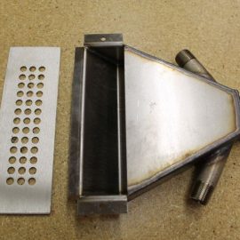 Overflow S/S Welded Plenuim (2 pc.) Includes Screen