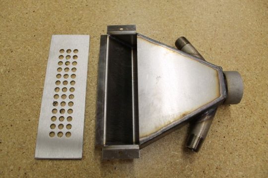 Overflow S/S Welded Plenuim (2 pc.) Includes Screen