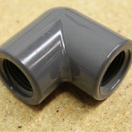 Fitting-1/2" PVC Threaded 90 ELL SCH 80