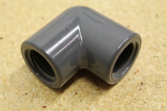 Fitting-1/2" PVC Threaded 90 ELL SCH 80