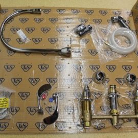 PPS T & S Medical Faucet with Gooseneck