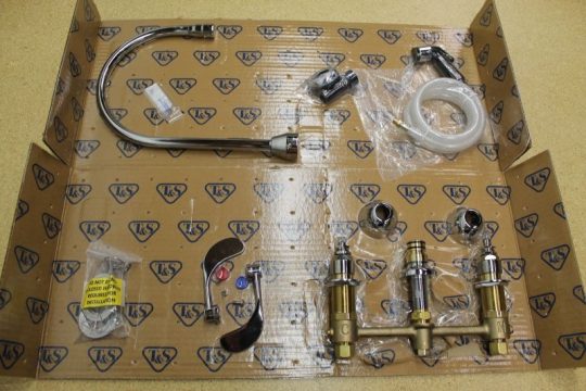 PPS T & S Medical Faucet with Gooseneck