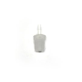Fitting-1/8" High Pressure Male Hose Barb (white)  (1/8" MPT X 1/8" Barb)