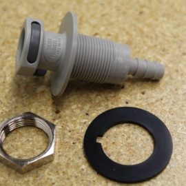 Fitting-Alcohol Female Bulkhead Panel Mount Hose Barb