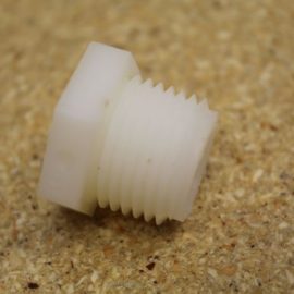 Fitting-1/2" Nylon Hex Head Plug