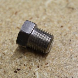 Fitting-1/4"S/S  Hex Head Plug