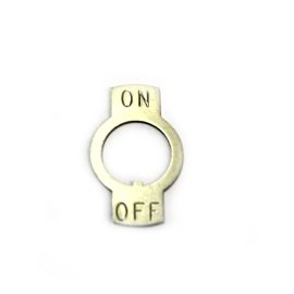 Toggle Switch S/S Face Plate