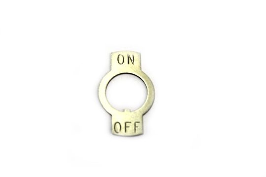 Toggle Switch S/S Face Plate