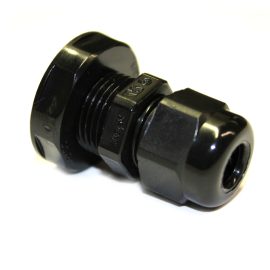 3/8" Black Nylon Strain Relief