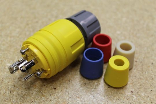 Water Tight Connector Male 15A/125V  (Actuator)