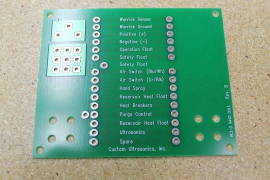 DC Control Box Printed Circuit Board