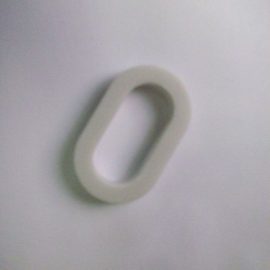 Acrylic Standard Trim Ring (Cutout Bezel) 1 3/4" I.D X 1" I.D