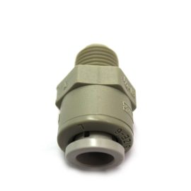 Fitting-3/8" Acetal Push to Connect X MPT 1/4" Fitting