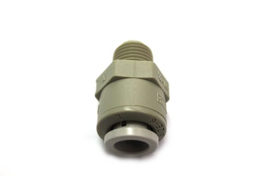 Fitting-3/8" Acetal Push to Connect X MPT 1/4" Fitting