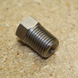 Fitting-1/4" Mpt X1/8" Fpt X 0.078 Orifice (SS) C/M Purge