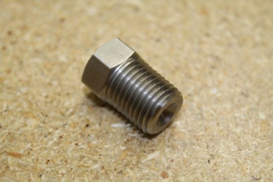 Fitting-1/4" Mpt X1/8" Fpt X 0.078 Orifice (SS) C/M Purge