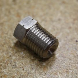 Fitting-1/4" Mpt X1/8" Fpt X 0.093 Orifice (SS)C/M Purge Port W/Tool Mark