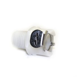 Dual Port Female Bulkhead 1/4"  Adapter