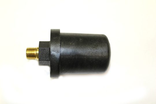 1/4" NPT Intake Filter (Black)