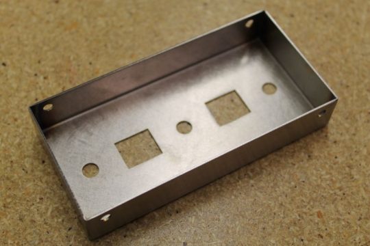 S8 Switch Box Cover Repair Kit-Including(1) SS Switch Cover (1) Label (3) LED’s (3) Resistors and (2) Switches