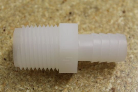 Fitting-1/2" Barb x 1/2" MPT Nylon