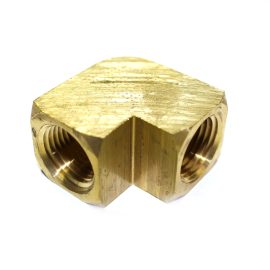 1/2" Brass FPT 90° Elbow