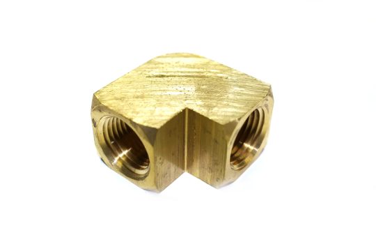 1/2" Brass FPT 90° Elbow