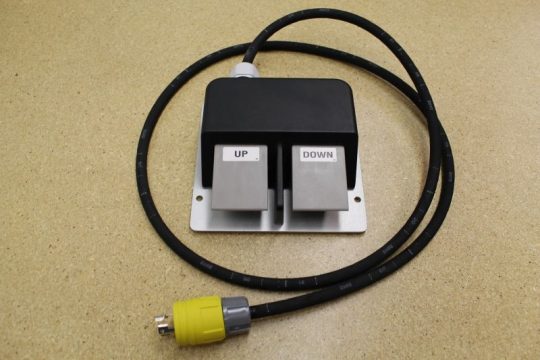 Twin Water Tight Foot Pedal Switch w/ 6 FT Power Cord and Water Tight Plug