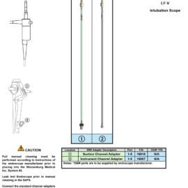 Adapting to Olympus LF-V Intubation Endoscope