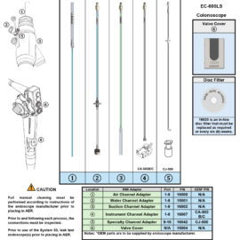 Adapting to Fujifilm EC-600LS Colonoscope