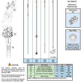 Adapting to Fujifilm EG-530UT2 Ultrasonic Gastroscope