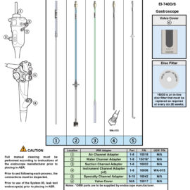 Adapting to Fujifilm EI-740D/S Gastroscope