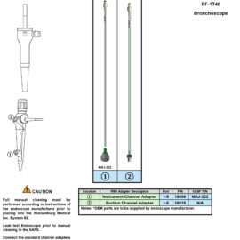 Adapting to Olympus BF-1T40 Bronchoscope
