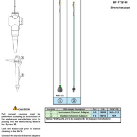 Adapting to Olympus BF-1TQ180 Bronchoscope