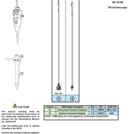 Adapting to Olympus BF-Q190 Bronchoscope