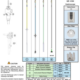 Adapting to Olympus GIF-H180 Gastroscope