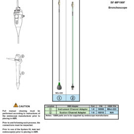 Adapting to Olympus BF-MP190F Bronchoscope