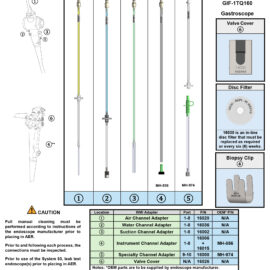 Adapting to Olympus GIF-1TQ160 Gastroscope