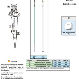 Adapting to Pentax FB-18V Bronchoscope