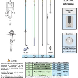 Adapting to Pentax EC34-i20cL Colonoscope