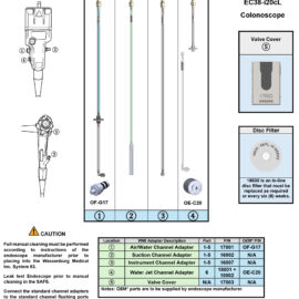 Adapting to Pentax EC38-i20cL Colonoscope