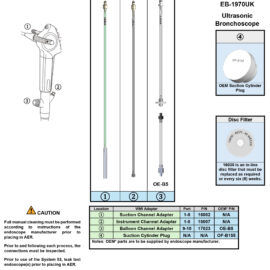 Adapting to Pentax EB-1970UK Ultrasonic Bronchoscope
