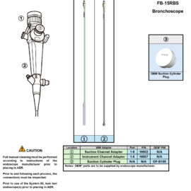 Adapting to Pentax FB-15RBS Bronchoscope