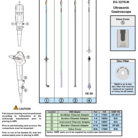 Adapting to Pentax EG-3270UK Ultrasonic Gastroscope