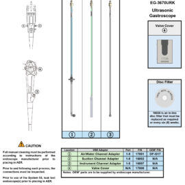 Adapting to Pentax EG-3670URK Ultrasonic Gastroscope