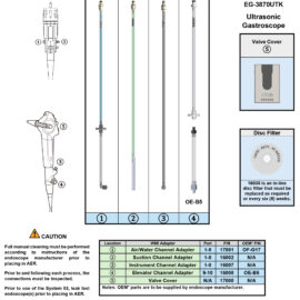 Adapting to Pentax EG-3870UTK Ultrasonic Gastroscope