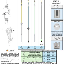 Adapting to Olympus CF-2T160I Colonoscope