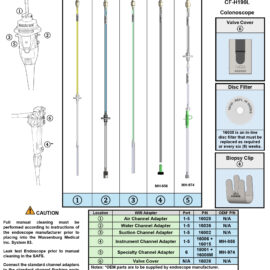 Adapting to Olympus CF-H190L Colonoscope