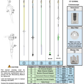 Adapting to Olympus CF-Q180AL Colonoscope
